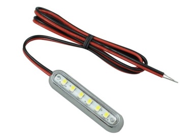 Габаритный фонарь LED 6 SMD для грузовых автомобилей 12В 24В