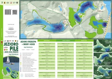 БАТИМЕТРИЧЕСКАЯ КАРТА ОЗЕРА СВАЛА + БРОДЫ, КОЧЕ, СТРЖЕШИН 3D GPS