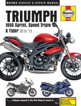 TRIUMPH SE (10-13) INSTRUKCJA NAPRAWY MOTOCYKLA