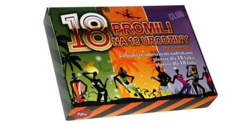 18 PROMILES PARTY ИГРА ПОДАРОЧНАЯ ВЕЧЕРИНКА, 18