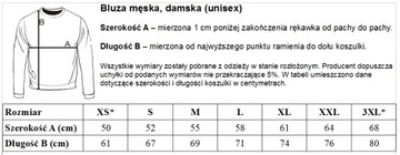 BLUZA Z WŁASNYM nadrukiem GRAFIKA NAPIS LOGO M