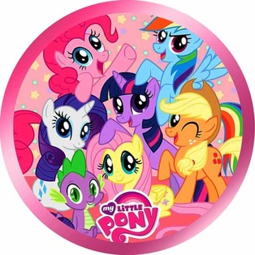 ВОЛНЫ для торта LITTLE PONY, круг, сила цвета