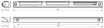 Оконные форточки VENTEC VT 501