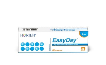 Soczewki Horien 1 Day Disposable - EasyDay 30 szt. -1.25