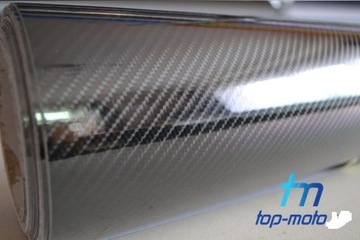 FOLIA CARBON 5D POŁYSK FIBER 6D 3D OKLEINA NOWOŚĆ