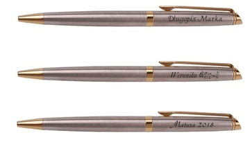 Ручка WATERMAN Hemisphere ЧЕРНЫЙ GT в футляре С ГРАВИРОВКОЙ