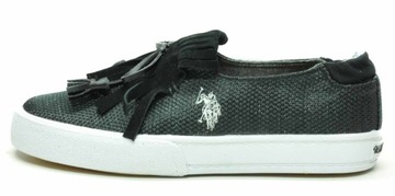 U.S. POLO ASSN. TIFFANY POSH-BLK MOKASYNY 36 sale