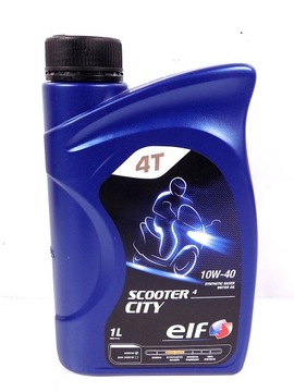 OLEJ ELF SCOOTER CITY 10W40 4T PÓŁSYNTETYK 1L