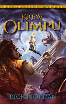 KREW OLIMPU Rick Riordan OLIMPIJSCY HEROSI 5 - EGZ. POWYSTAWOWY!