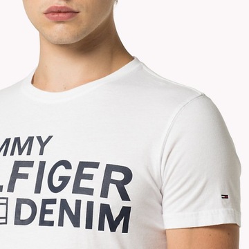 Koszulka TOMMY HILFIGER DM0DM02192-100 t-shirt L