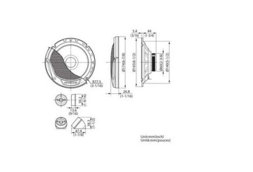 KENWOOD KFC-E170P 2-ПОЛОСНЫЕ АВТОМОБИЛЬНЫЕ ДИНАМИКИ