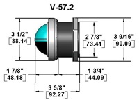 F14 RITCHIE EXPLORER COMPASS V-57W.2 БЕЛЫЙ