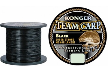 ŻYŁKA KARPIOWA TEAM CARP BLACK KONGER 0,22/600m