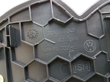 KRYT DESKY LEVÝ VW T-ROC 2GA858247