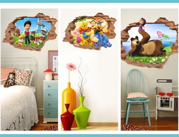 Наклейки на потолок или стену 3D SKY SKY 100х70см