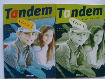 Tandem 1 Podręcznik+Ćwiczenia NOW Komplet Francais