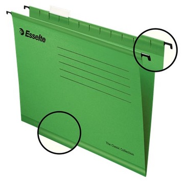 Teczki zawieszane Esselte A4, Pendflex 25 szt