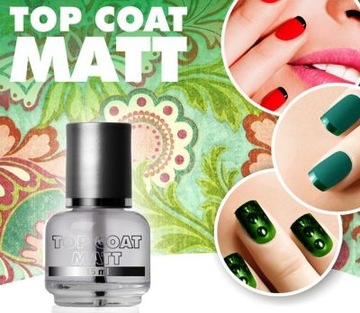 slay TOP COAT topcoat MATTE matowy SILCARE MATT 15