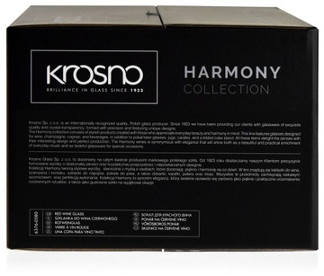 Красивые бокалы для воды KROSNO Harmony 580мл