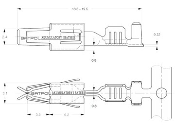 РАЗЪЕМ «МАМА» VW 000 979 021 E 000979021E