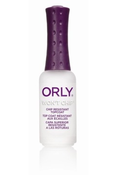 ORLY Won't Chip 9 мл - полимерное верхнее покрытие, защищающее лак для ногтей