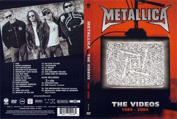 METALLICA THE VIDEOS 1989 - 2004 /DVD/