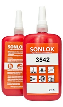 KLEJ SONLOK 3542 USZCZELNIACZ HYDRAULICZNY 250ml do gwintów śrub brązowy