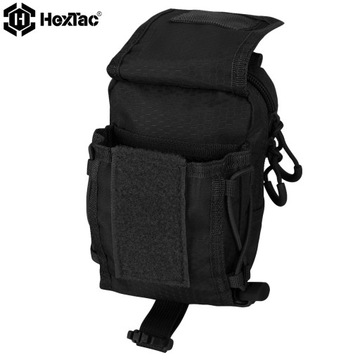 Сумка HEXTAC BELT MOLLE POUCH MIL-TEC POCKET, ЧЕРНЫЙ