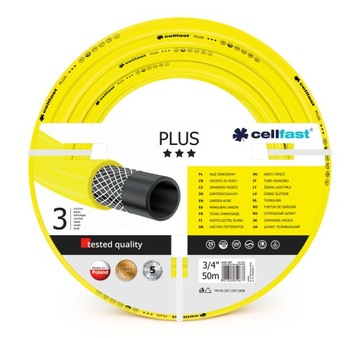 WĄŻ OGRODOWY PLUS 3/4'' cala 50m 10-221 cellfast