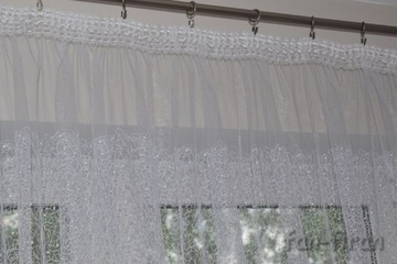 TAŚMA marszcząca żyłka transparentna SMOK MOTYL