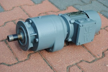 Motoreduktor kołnierzowy 0.12kw. 64obr. z hamulcem