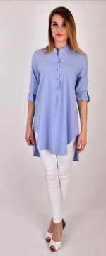 ДЛИННАЯ АСИММЕТРИЧНАЯ ТУНИКА ДЛЯ МАТЕРИАЛОВ, ЦВЕТА R - 38