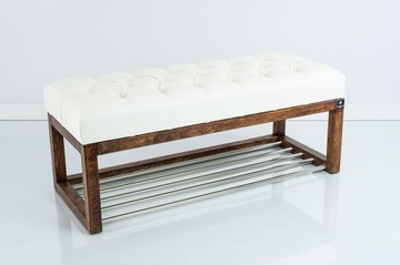 фото ориг. №2, Cabinet shoes with seat emra wood 85 x 40 x 40 centimeters nut
