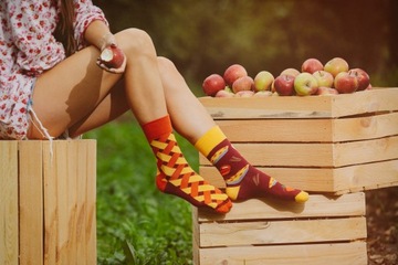 Разноцветные носки SPOX SOX Apple Pie 44-46