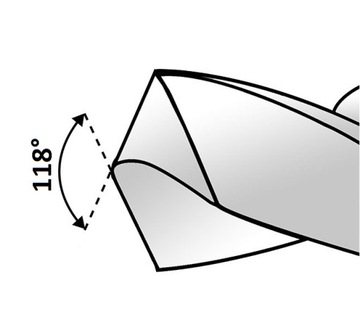 WIERTŁO DO METALU BIAŁE 11.5 MM 1 SZT