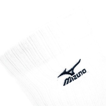 MIZUNO ВОЛЕЙБОЛЬНЫЕ НОСКИ СРЕДНИЕ БЕЛЫЕ - БЕЛЫЕ ВОЛЕЙБОЛЬНЫЕ НОСКИ