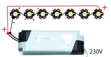 DRIVER LED 12Вт 300мА 24-42В источник питания 8-12Вт