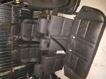 BMW E61 FOTEL PASAŻERA +KANAPA EU SPORT SKÓRA