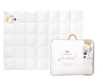 AMZ KOŁDRA LETNIA OPTIMA PUCH 85% 180x200 - 470g