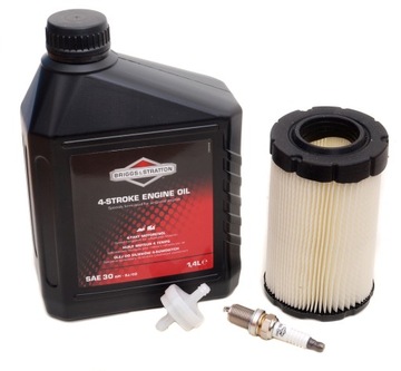 Filtr olej świeca Briggs 594201 zestaw ORYGINAŁ