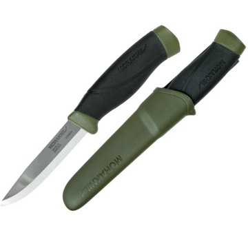 MORA NÓŻ COMPANION MG STAL CARBON POCHWA Oliv