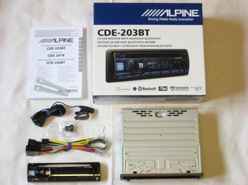 ALPINE CDE-203BT BLUETOOTH FLAC MULTICOLOR БЕСПЛАТНО