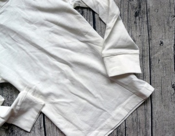 ZARA NOWA KOSZULKA BLUZKA Z GOLFEM GOLF ECRU 118