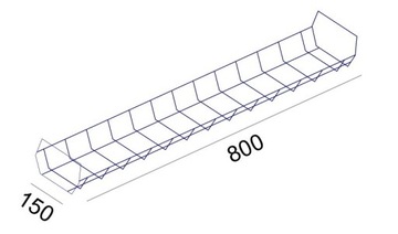 Sove SV-64 Корзина кабель-канал 80 см