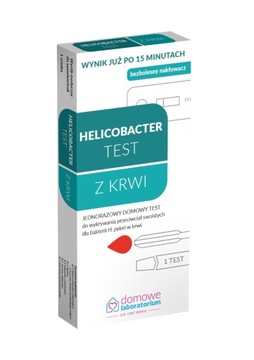 HELICOBACTER TEST Z KRWI ZDROWY ŻOŁĄDEK W 15 MIN