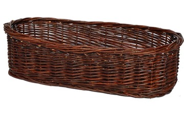 Skrzynka na kwiaty sadzonki skrzynka wiklina 50cm!