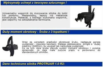 HasWing PROTRUAR 65 фунтов 12 В тонкий БЕСЩЕТОЧНЫЙ МОТОР