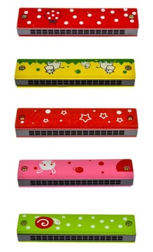 HARMONIJKA USTNA DREWNIANA