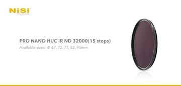 Фильтр NiSi Pro Nano HUC IR ND32000 (4,5) 77 мм