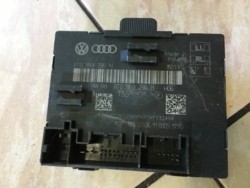 MODUŁ STEROWNIK DRZWI TYŁ AUDI A4 B8 A5 8T0959795N